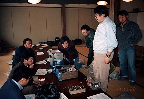 JE1BMJ with new transvertor